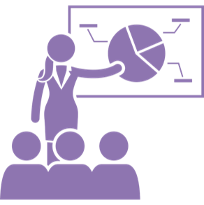 Presentation icon for Data Visualization